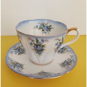 Vintage Royal Albert Bone China Tea Cup & Saucer Dainty Dena Series "Betty"